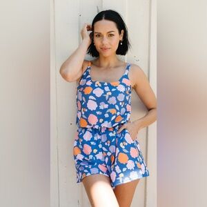 HONEYMARK Rue Swim Romper BRAND NEW WITH TAGS